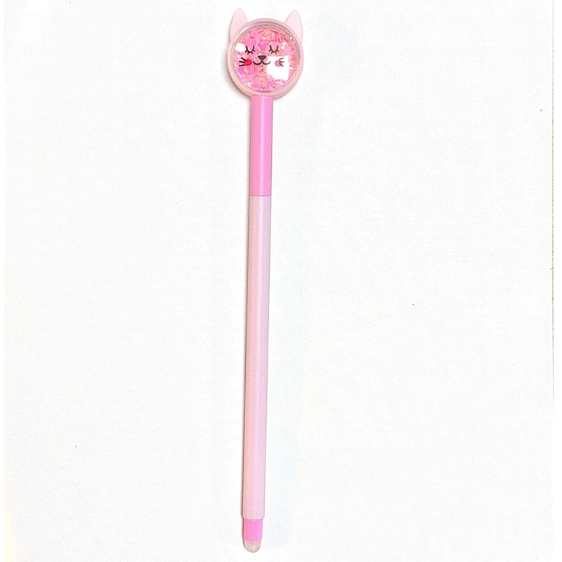 cat sequin fancy pen