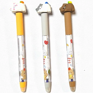 cat spinning twist erasable gel ink pen