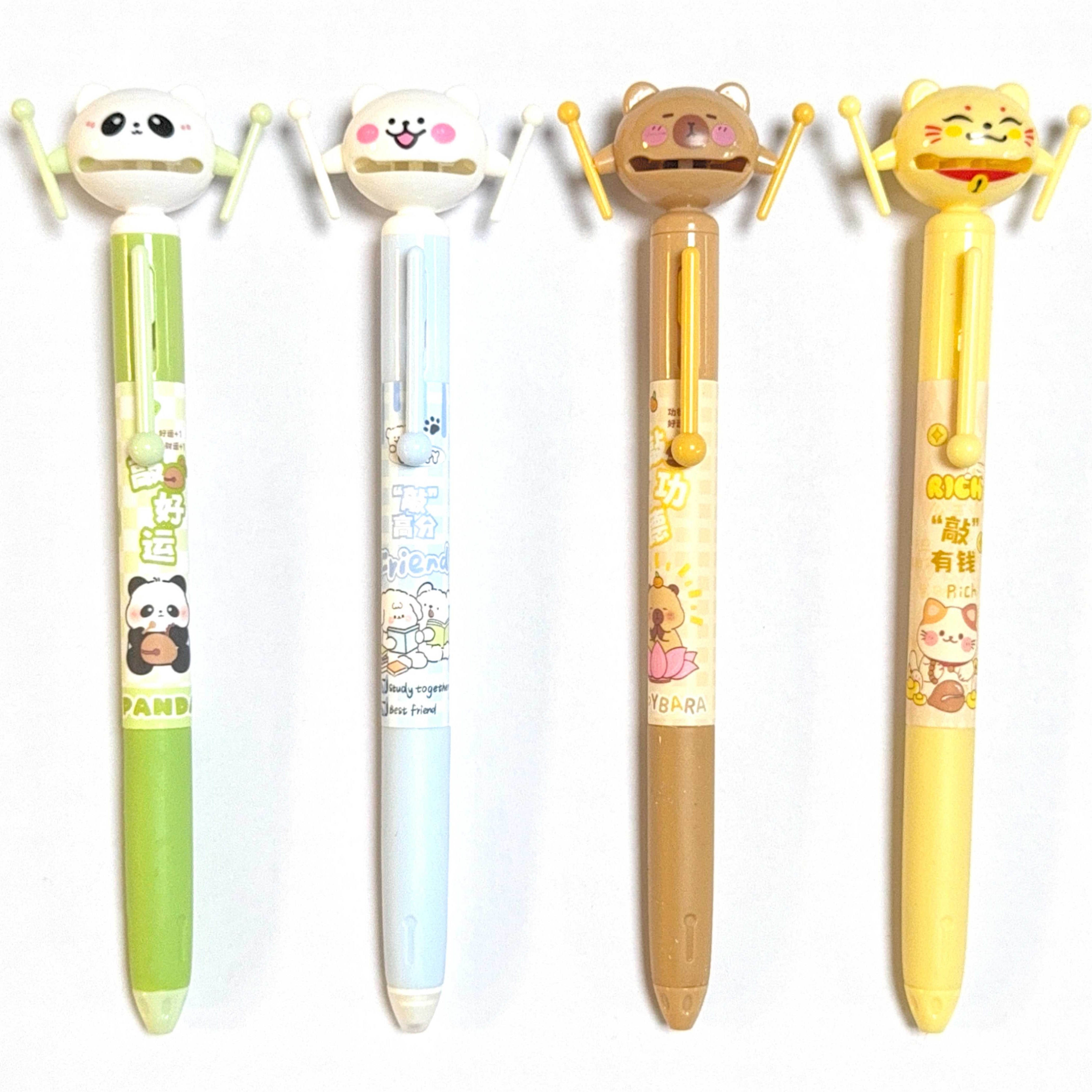 retractable erasable gel ink pen