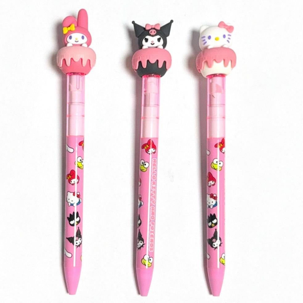 sanrio-themed plush spinning pen