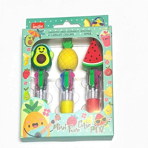 cute food multi-color pen