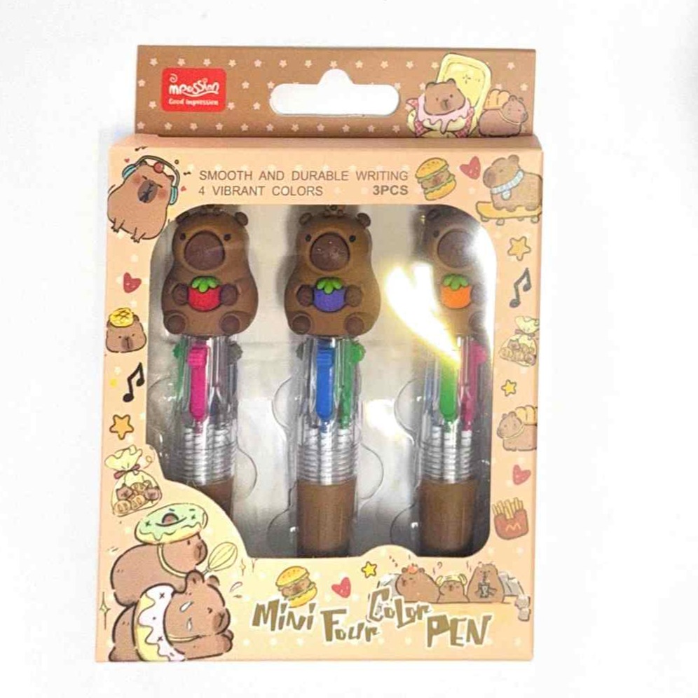 capybara multi-color pen