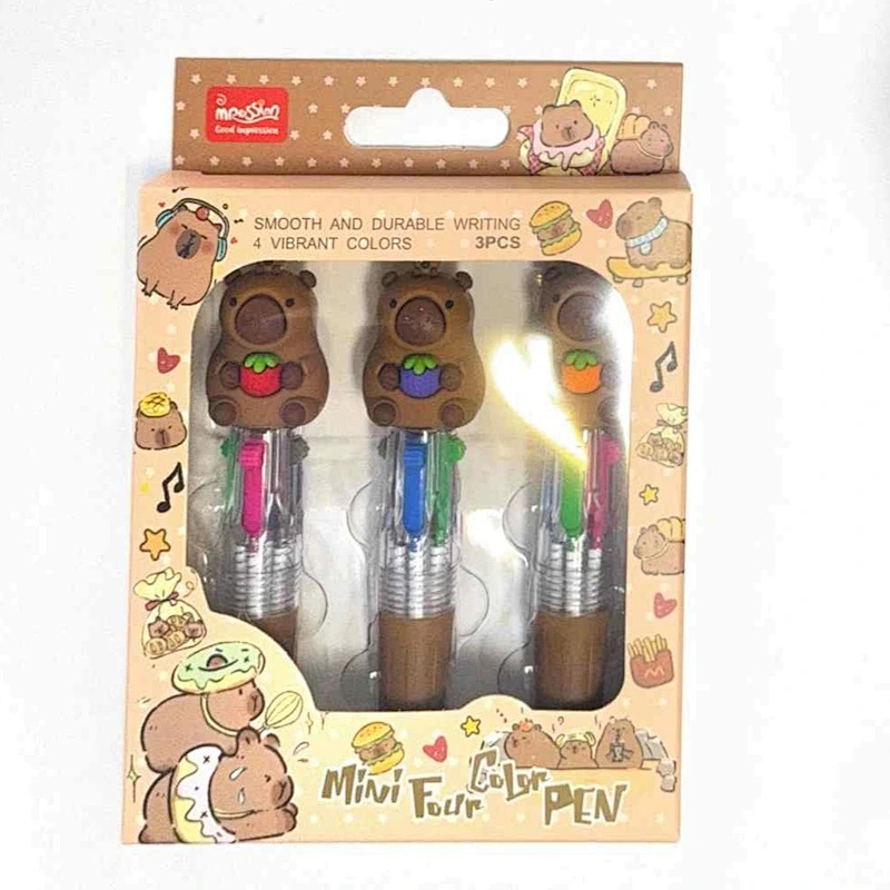 capybara multi-color pen