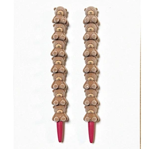 pen with a chain of bear charms