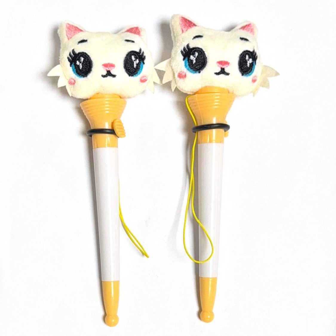 launching cat head pen