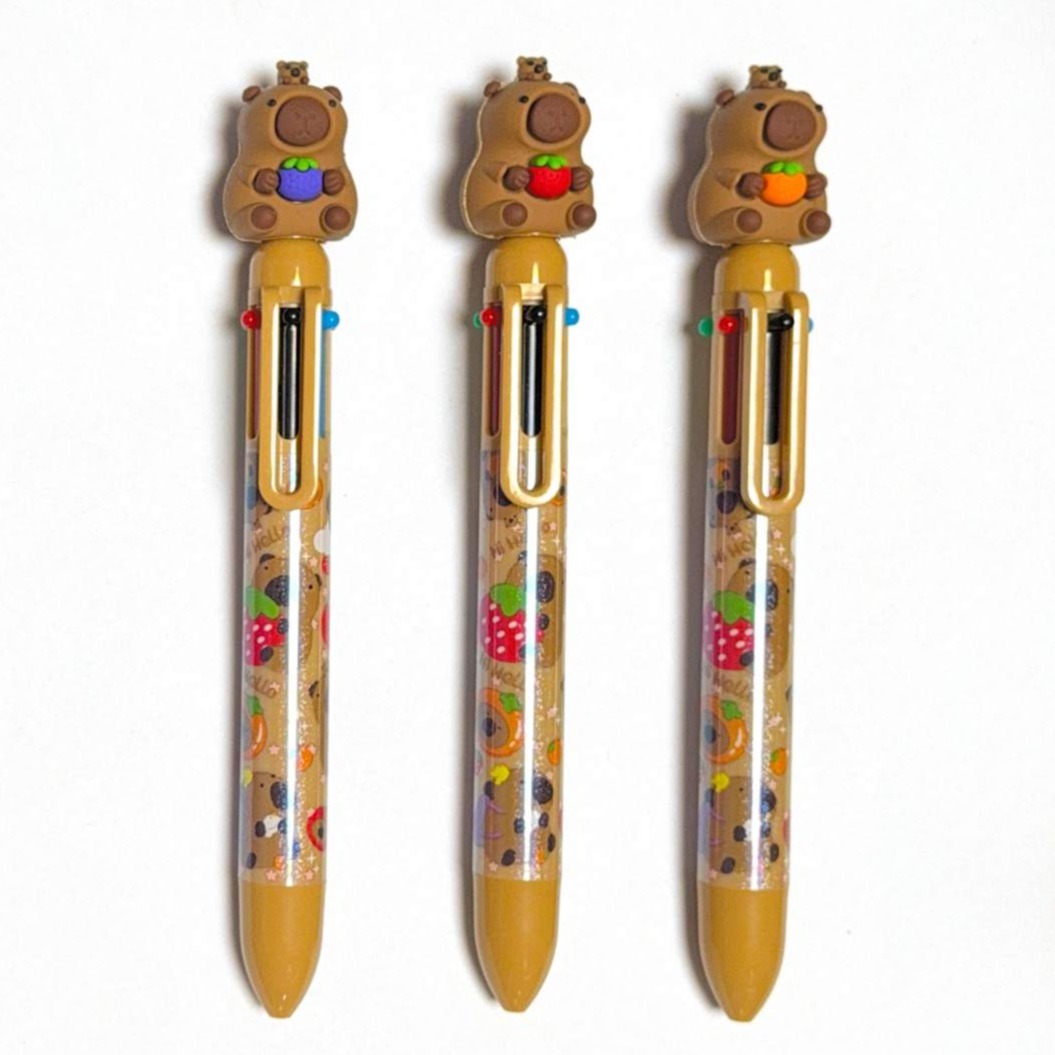 capybara multi-color pen