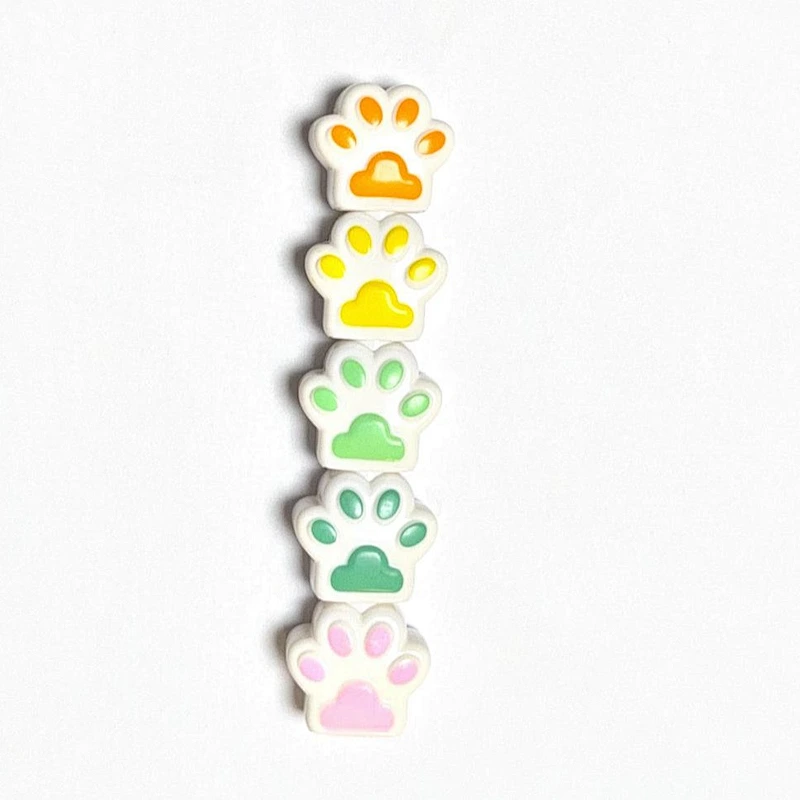 Connected Cat‑paw‑shaped highlighter