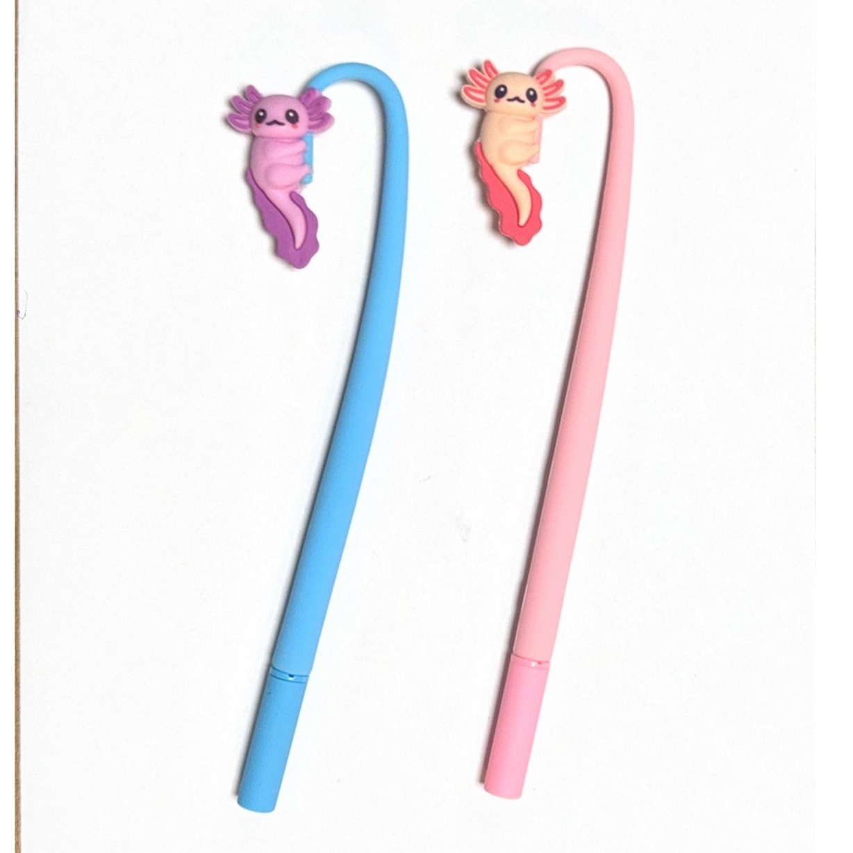 Axolotl Decor Bendable Gel Pen