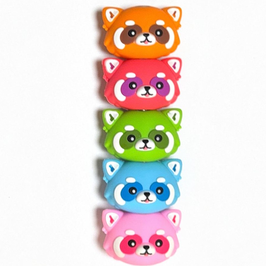 Connected Red panda‑shaped highlighter