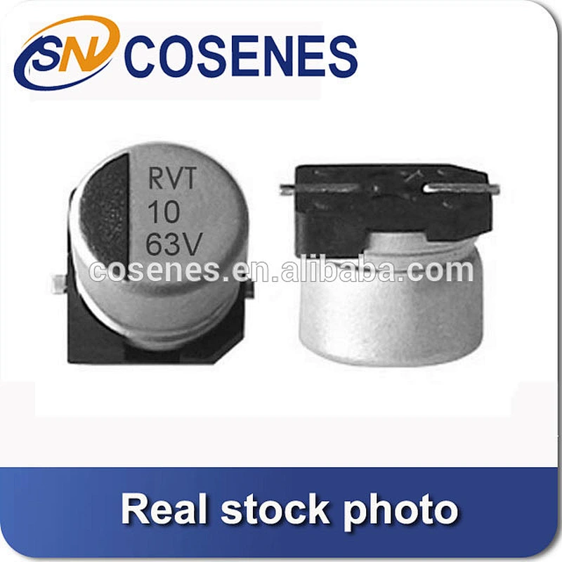 SMT 10MF SMD Aluminum electrolytic capacitor 8*6.2mm 10uf 63V