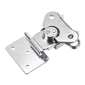 Metal Iron Spring Loaded Butterfly Twist Toggle Latch Large Keep Clamp or Lock