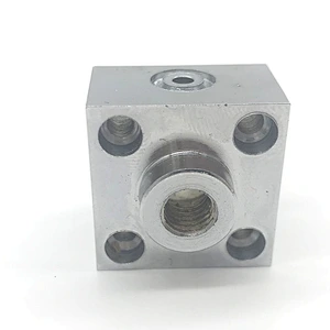 Customized Precision CNC Milling Machined Zinc Plated Steel Parts