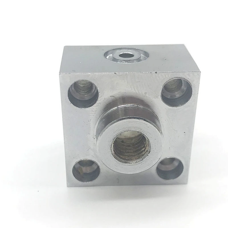Customized Precision CNC Milling Machined Zinc Plated Steel Parts