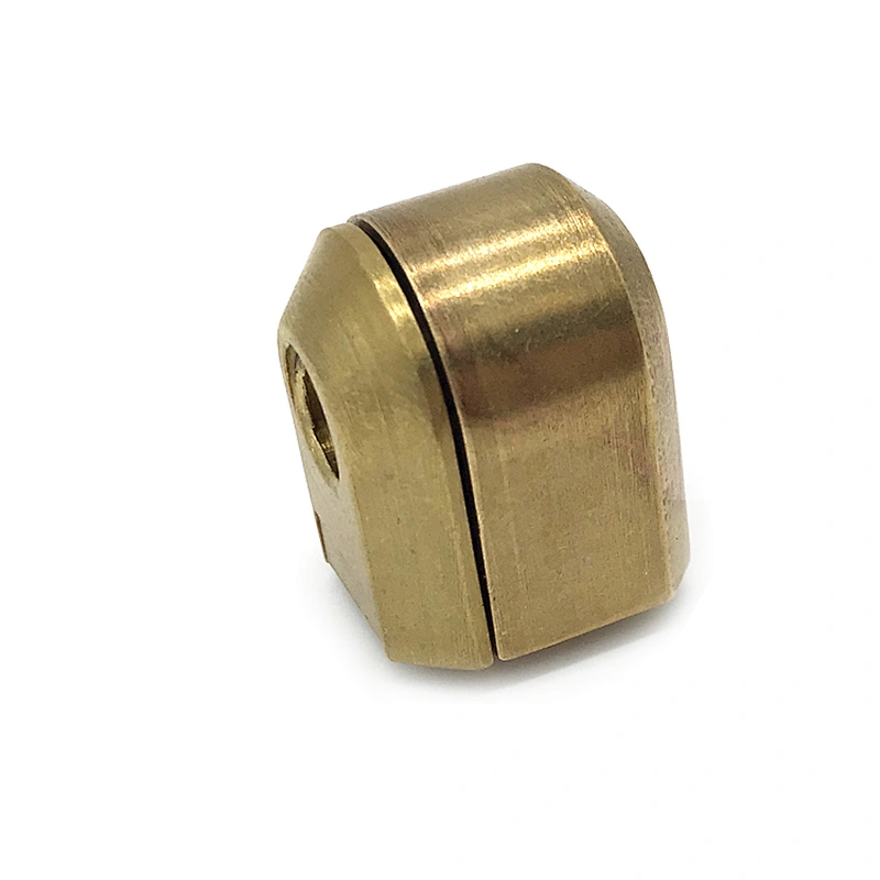 OEM Precision CNC Milling Machined / Turning Brass Coupler Parts