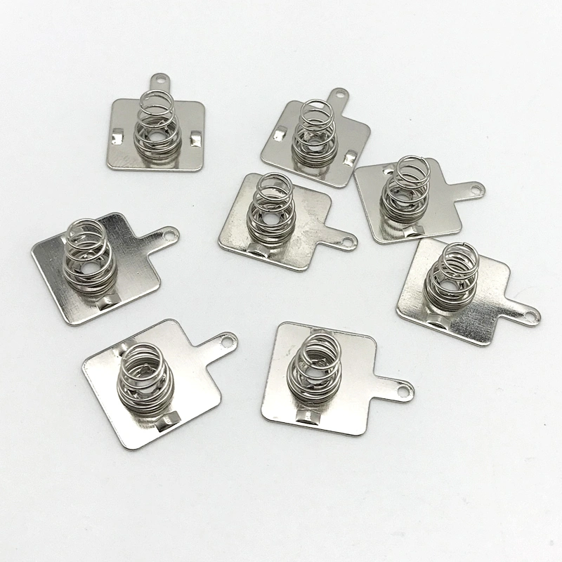 factory metal battery contact Precision Stamping spring contact