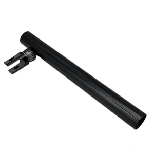 Custom Matte Black Anodized 5051 Aluminum Tube Fittings With Threaded