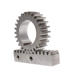 Custom Precision CNC Machined Aluminum / Stainless Steel Pinion Rack Gear