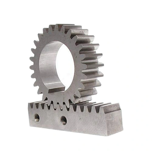Custom Precision CNC Machined Aluminum / Stainless Steel Pinion Rack Gear