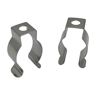 Custom U Shape 304 Spring Steel T8 Clip / Clamp For Led And Lamp