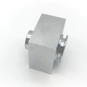 Customized Precision CNC Milling Machined Zinc Plated Steel Parts