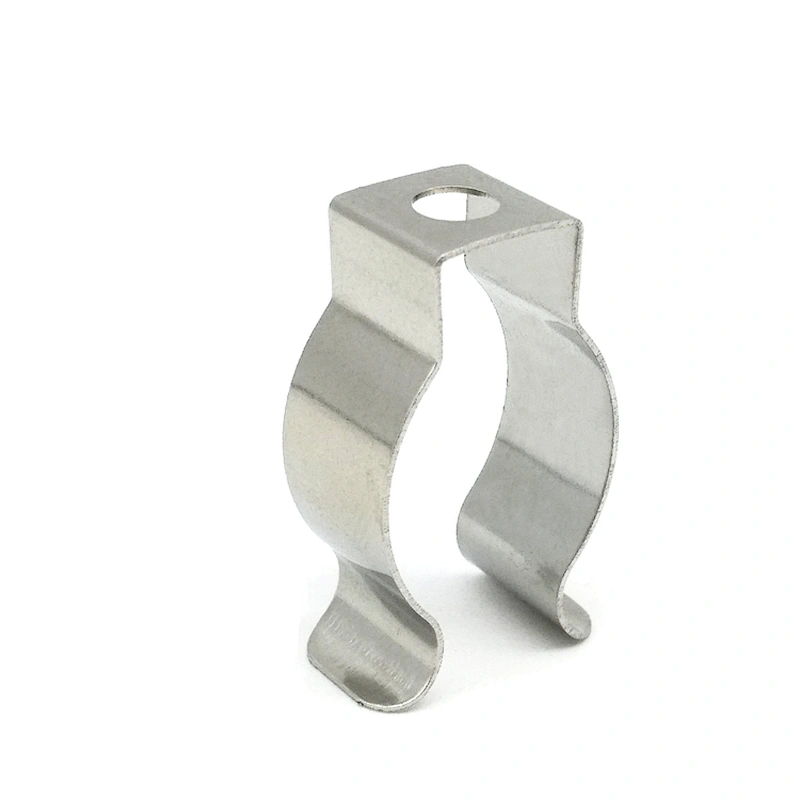 Custom U Shape 304 Spring Steel T8 Clip / Clamp For Led And Lamp