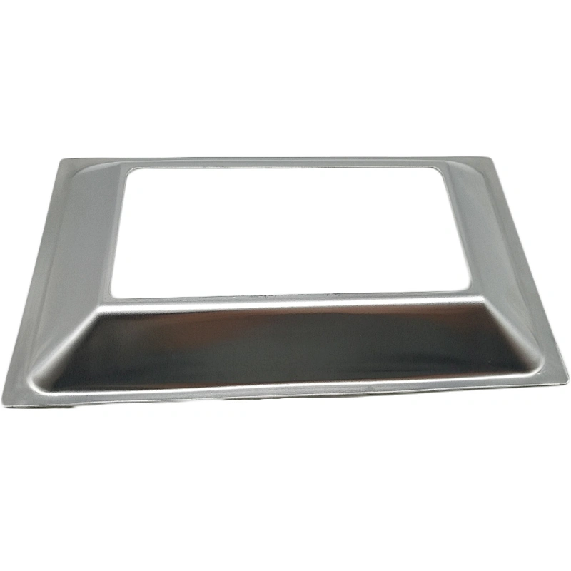 Custom OEM Flat Sheet Metal Aluminum Led Light / Cob Reflector Cover