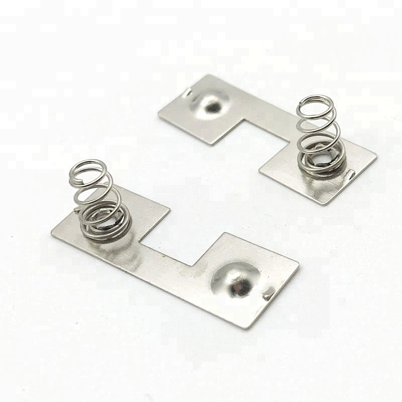 Precision Sheet Metal Stamping Tab Connector / Battery Terminal For PCB