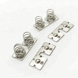 Precision Sheet Metal Stamping Tab Connector / Battery Terminal For PCB