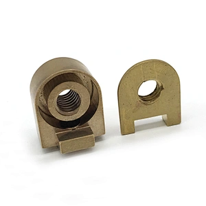 OEM Precision CNC Milling Machined / Turning Brass Coupler Parts