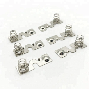 Precision Sheet Metal Stamping Tab Connector / Battery Terminal For PCB