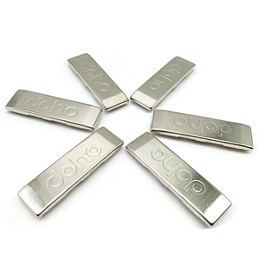 Custom Made Metal Nameplate tag Stainless Steel Logo Name Plate