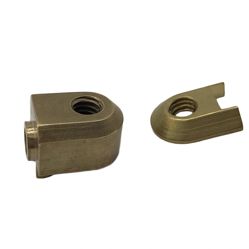 OEM Precision CNC Milling Machined / Turning Brass Coupler Parts
