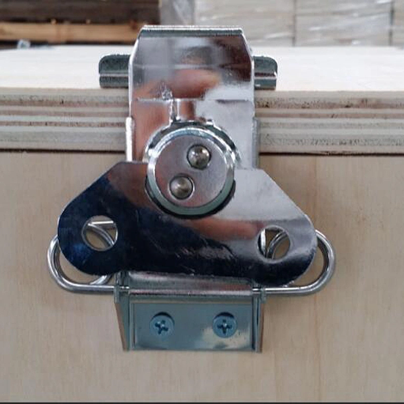 Metal Spring Loaded Butterfly Toggle Latch / Lock For Toolbox Chest, Trunk Flighting Case