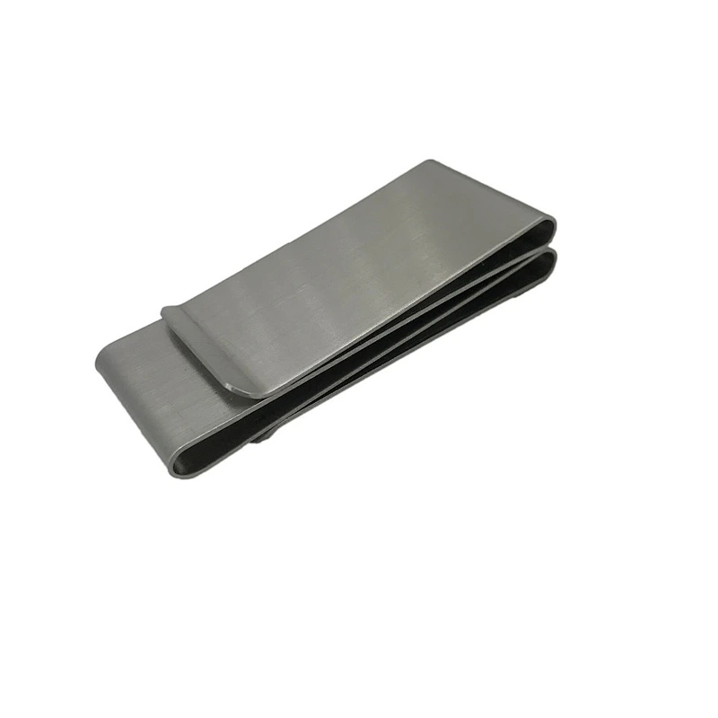 Wholesale Custom Stainless Steel Brass Metal Blank Money Clip Hardware