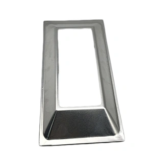Custom OEM Flat Sheet Metal Aluminum Led Light / Cob Reflector Cover