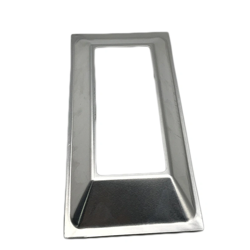 Custom OEM Flat Sheet Metal Aluminum Led Light / Cob Reflector Cover