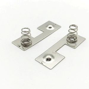Precision Sheet Metal Stamping Tab Connector / Battery Terminal For PCB