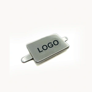 Custom Flat Sheet Metal Blank / Brass / Aluminum /stainless steel Logo Name Plate Tag