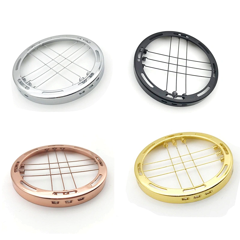 Hot Sell Sheet Metal Stamping Gold Plated Steel / Brass Incense Burner Holder