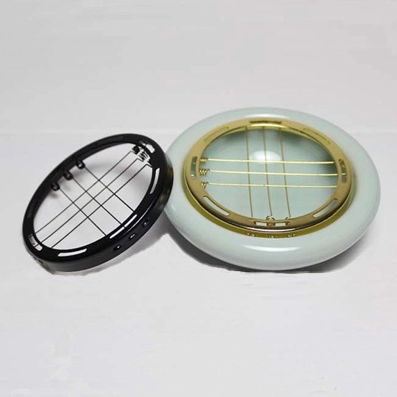 Hot Sell Sheet Metal Stamping Gold Plated Steel / Brass Incense Burner Holder