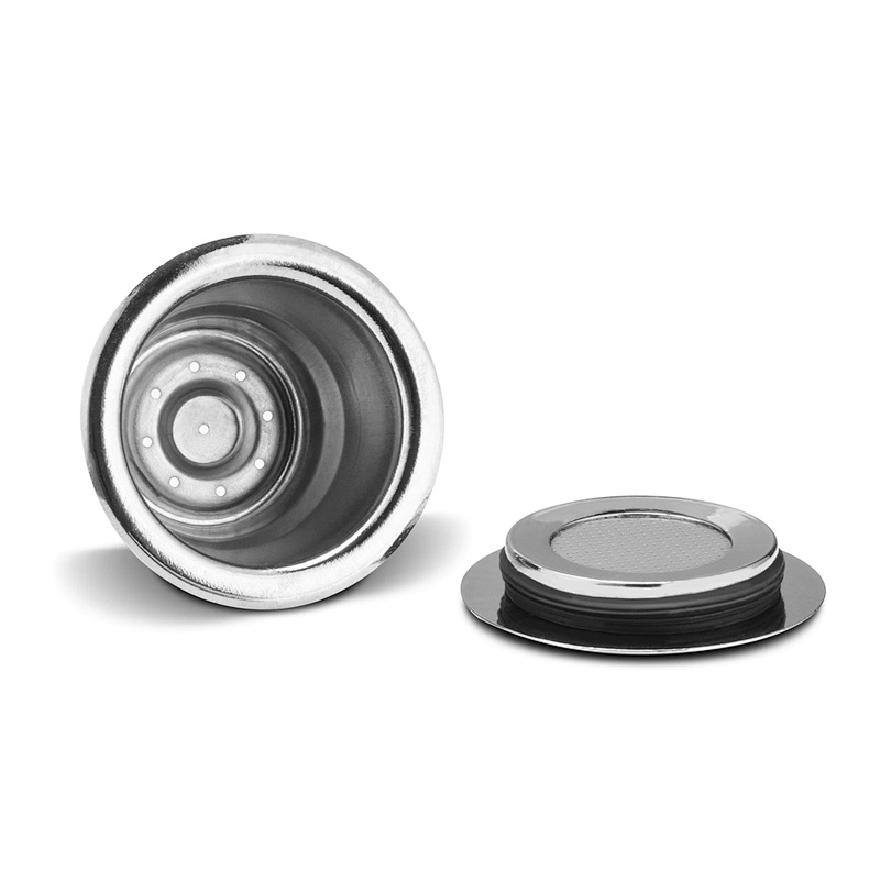 Reusable Easily Cleaning Stainless Steel / Metal Coffee Capsules Pods