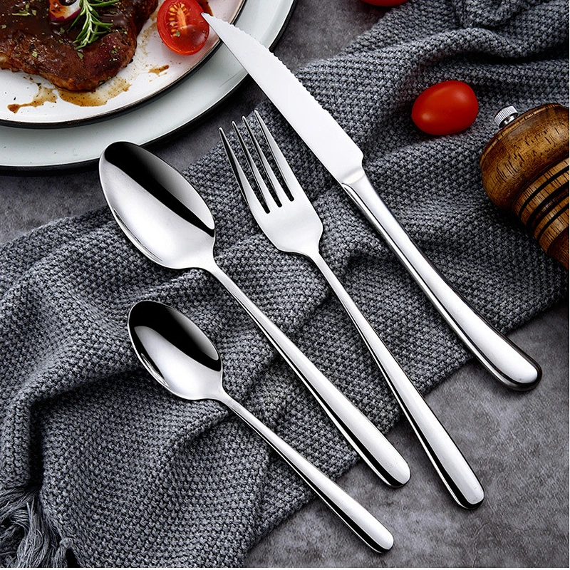 Wholesale Morden Flatware Stainless Steel Cutlery Sets For Restaurant