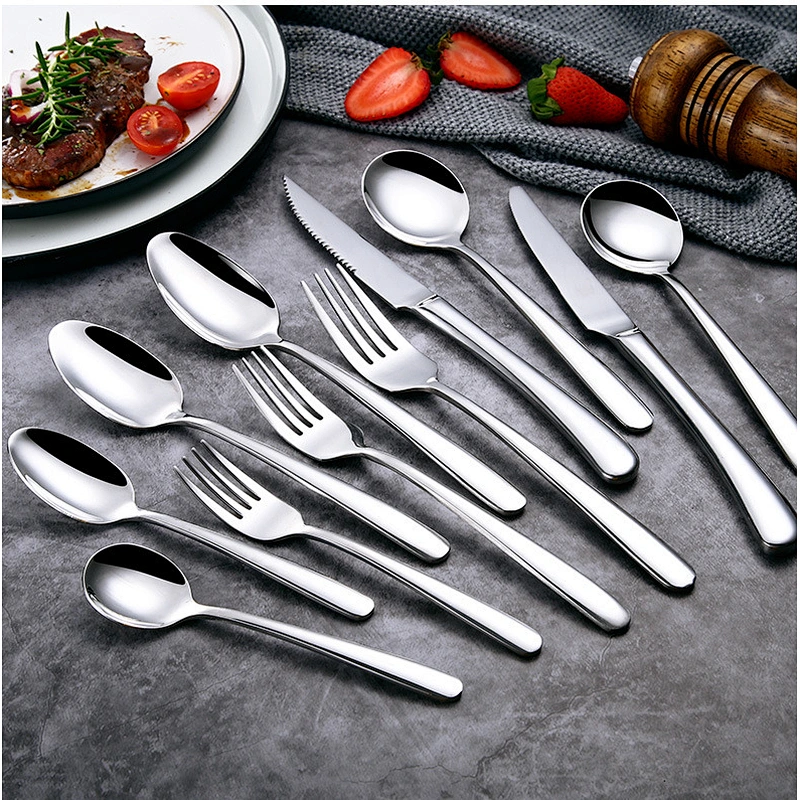 Wholesale Morden Flatware Stainless Steel Cutlery Sets For Restaurant