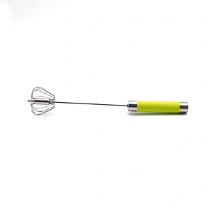 Long Handle Stainless Steel Whisk Egg Frother Beater Blender