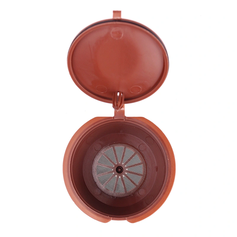 Colored Empty Plastic Re-usable Coffee Capsules Pod or Cup