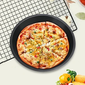 8 / 9 Inch Carbon Steel Rond Shape Cake or Pizza Pan For Oven Baking