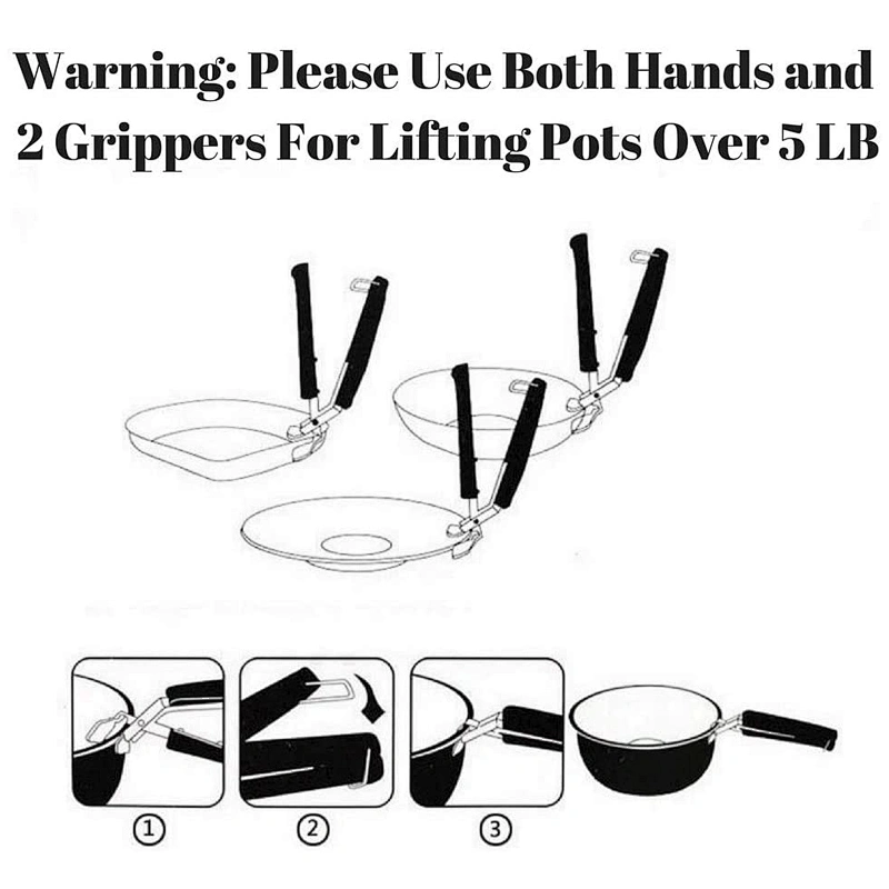 Wholesale Stainless Steel Anti Hot Bowl or Dish Clips / Clamps / Grippers