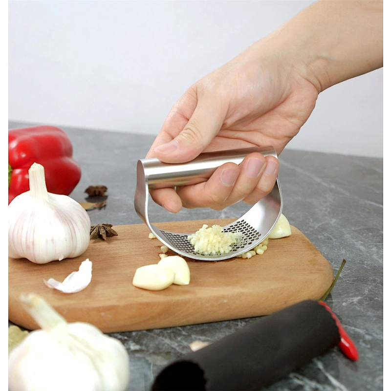 Kitchen accessory high quality Safe Material good cook rocking garlic press