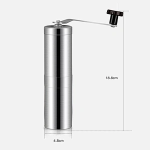 Household Metal or Stainless Steel Hand Manual Coffee Mill Grinder