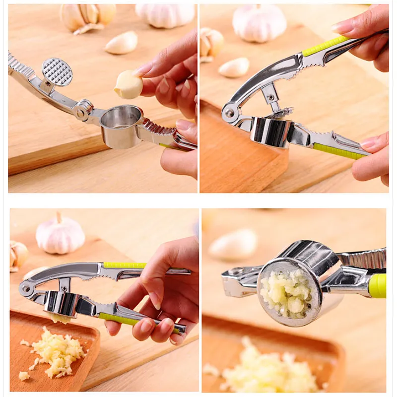 Kichen Accessories Portable Zinc Alloy, Stainless Steel Garlic Press / Presser